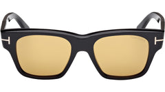 Tom Ford Caine 02 Square Frame Unisex Sunglasses In Black
