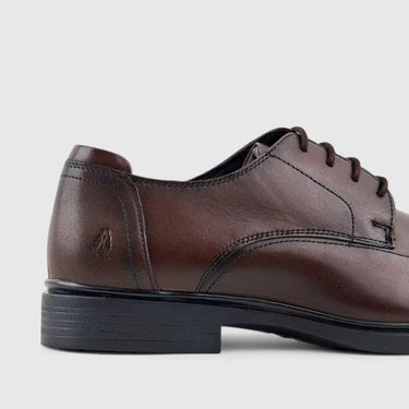 Hush Puppies Hpm00921 Mens Thorpe Leather Shoes Brown