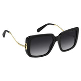 Marc Jacobs Womens Marc Sunglasses In In Black/Gold/Light Grey
