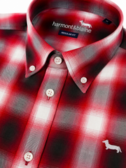 Harmont & Blaine Mens Basic Shirt In Red Multi