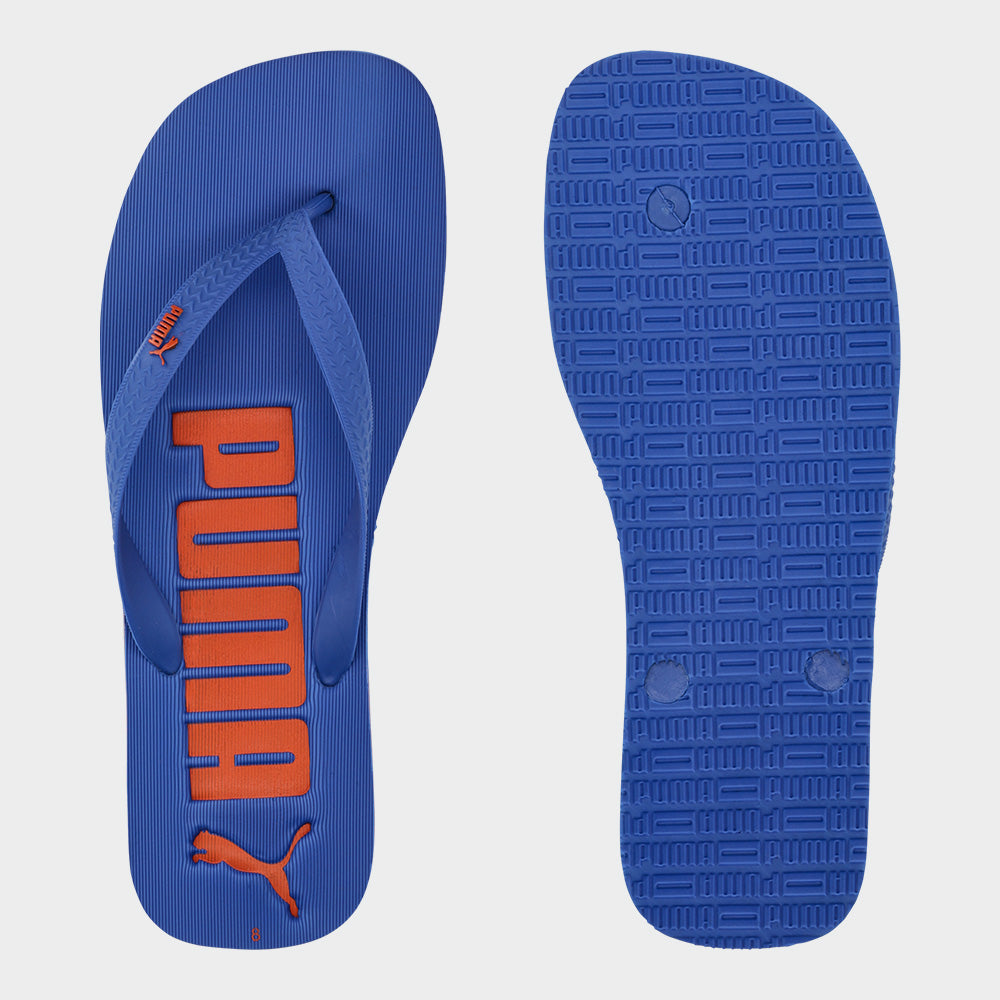 Puma Mens First Ridge Zadp Flip Flops In Blue/Orange