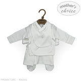 Mother's Choice Unisex Kids Prem 5 Pc Set In White