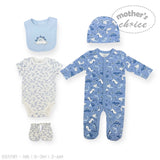 Mother's Choice 5Pc Starter Packs Dino In Blue