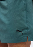 Puma Mens Essential 5" Woven Shorts In Herb Garden