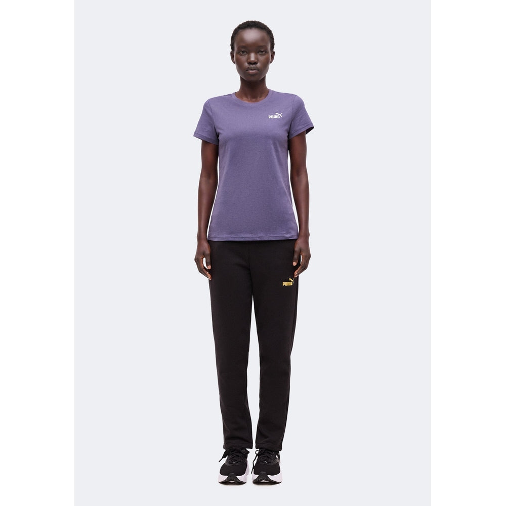 Puma Womens Ess Small No. 1 Logo T-Shirt In Inky Depths