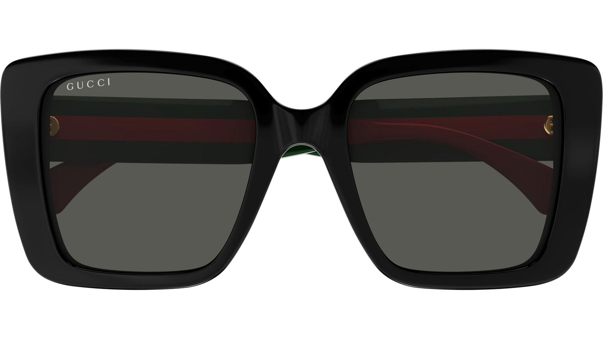 Gucci Square Sunglasses For Women In Black