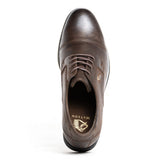 Watson Mens Timothee Leather Formal Lace Up Shoes In Brown