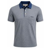 Pringle Mens Simon Jacquard Golfer In Navy