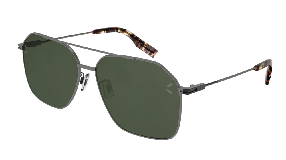 Mcq Sunglass Unisex Ruthenium Green Mq0331S-002