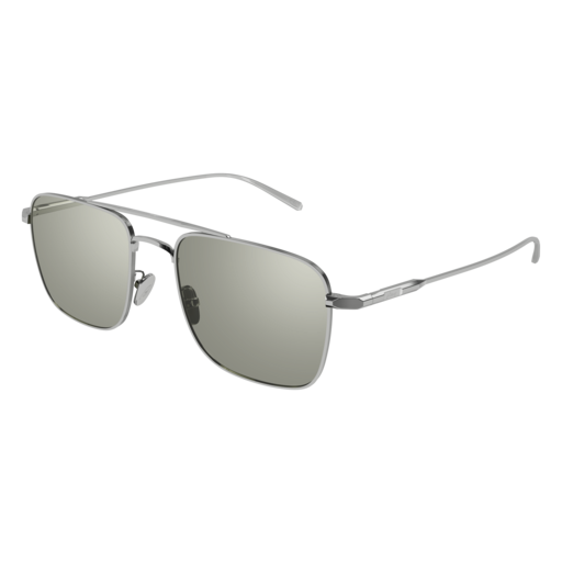 Brioni Sunglass Man Silver Green BR0101S-002