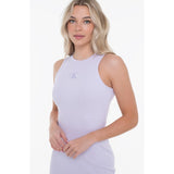 Calvin Klein Mens Monologo Tank Midi Dress In Lilac