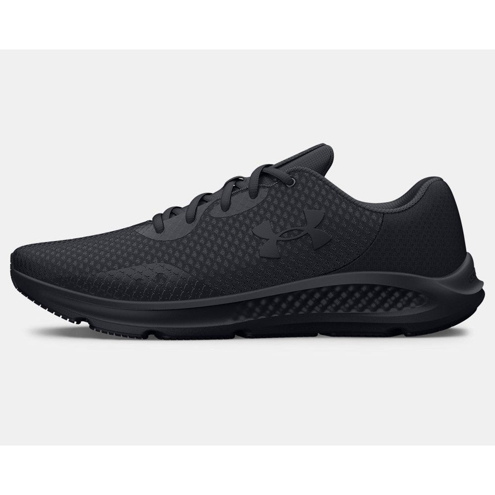 Under Armour Mens Charged Pursuit 3 Sneakers In Black