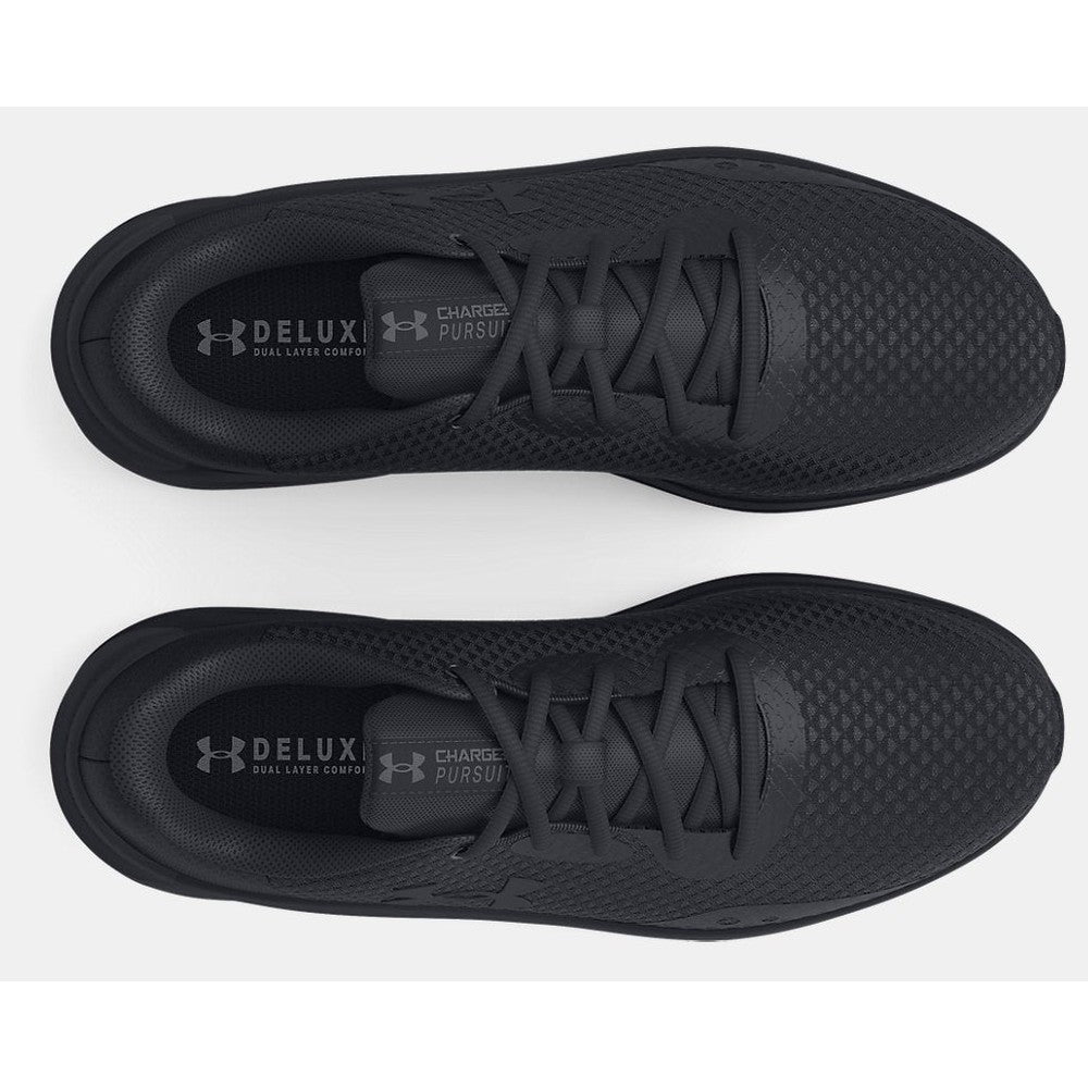 Under Armour Mens Charged Pursuit 3 Sneakers In Black
