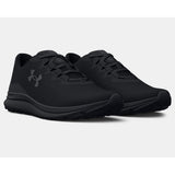 Under Armour Mens Charged Impuse 3 Sneakers In Black
