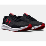 Under Armour Mens Charged Pursuit 3 Twist In Black/White/Red
