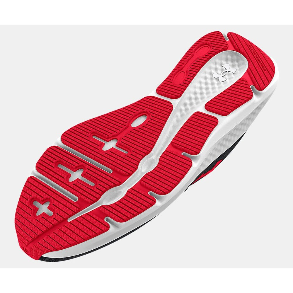Under Armour Mens Charged Pursuit 3 Twist In Black/White/Red