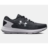 Under Armour Mens Charged Rouge 3 Knit Sneakers In Black/White