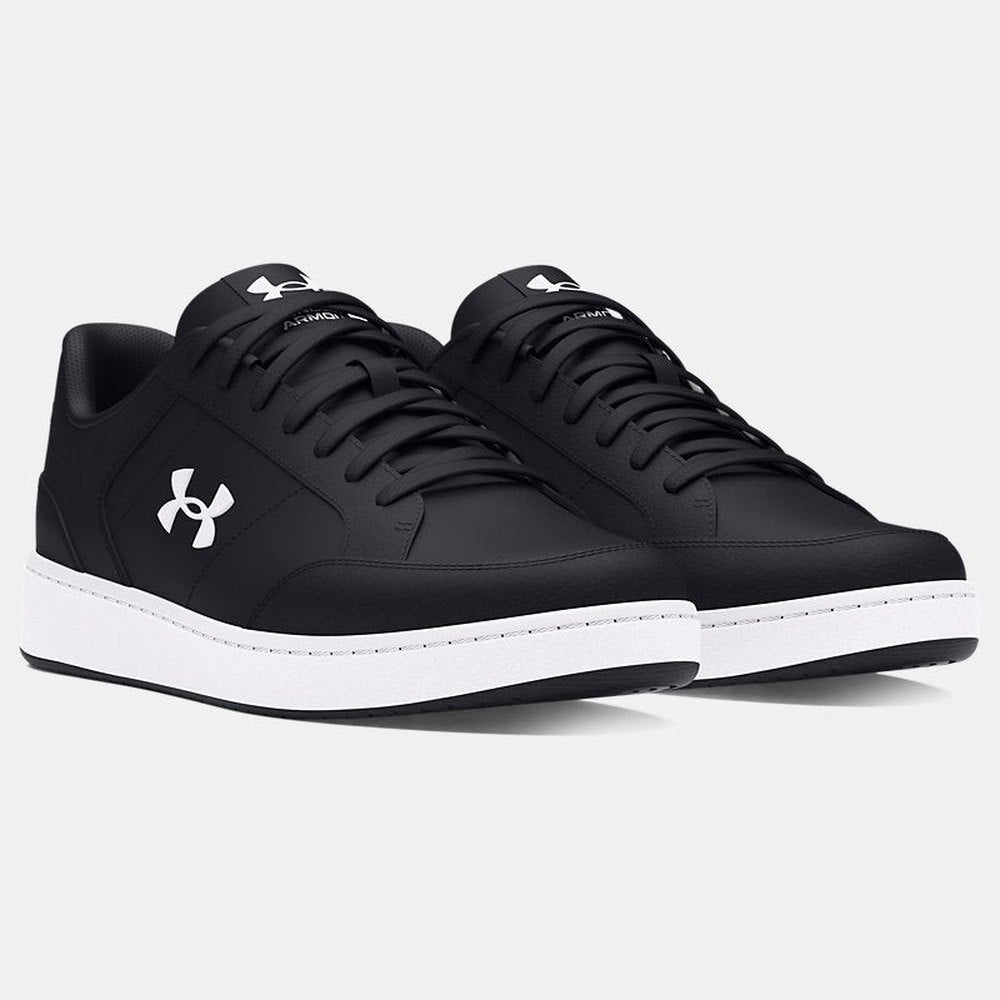 Under Armour Mens Official Sneakers In Black/White