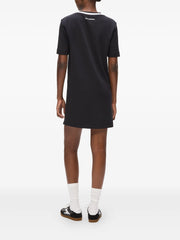 Karl Lagerfeld Womens Ikon Patch Dress In Black