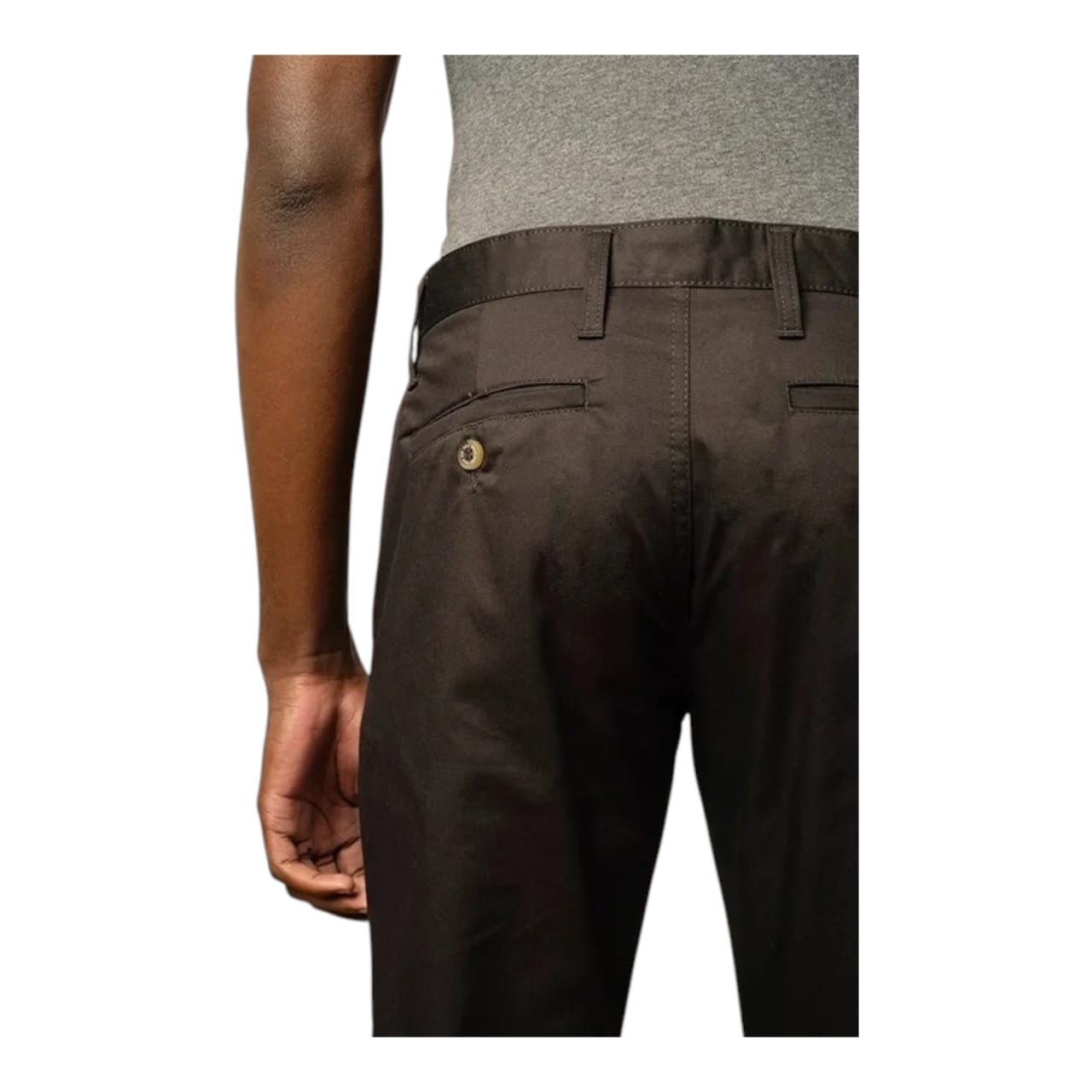 Polo Mens Essential Straight Leg Chino Chocolate