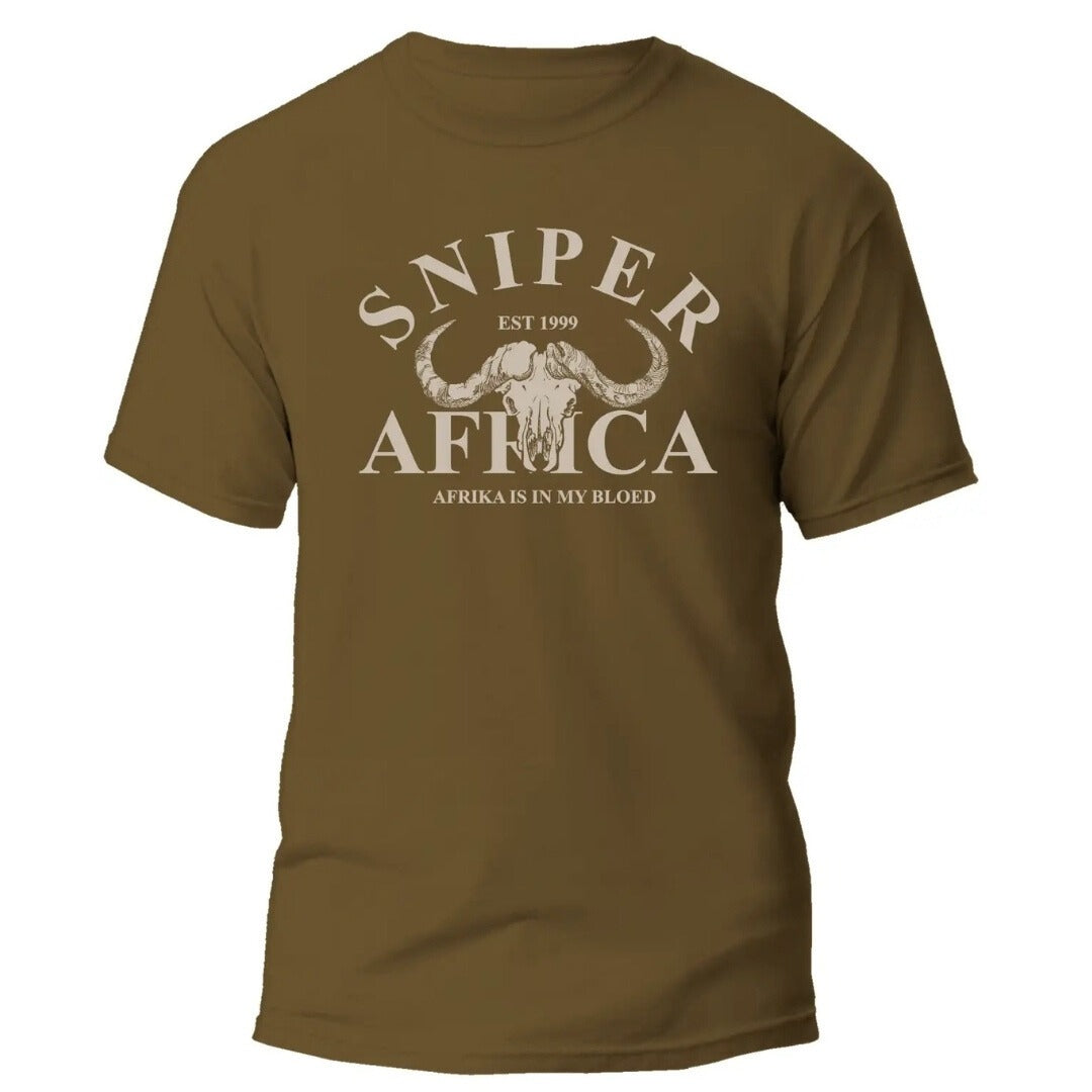Sniper Mens Afrika T-Shirt In Coyote