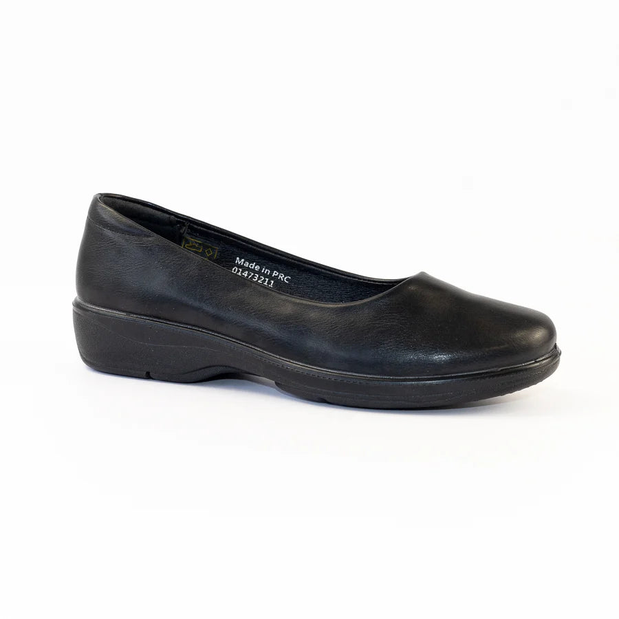 Softstyle by Hush Puppies Ladies Soft Jasmine Shoes In Black