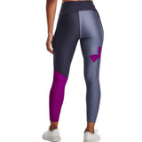 Under Armour Womens 6M Nov Ankel Leggings In Purple Multi