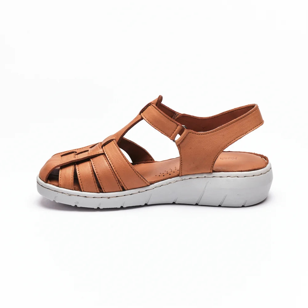 Hush Puppies Ladies Shilah Chrome Sandals In Tan