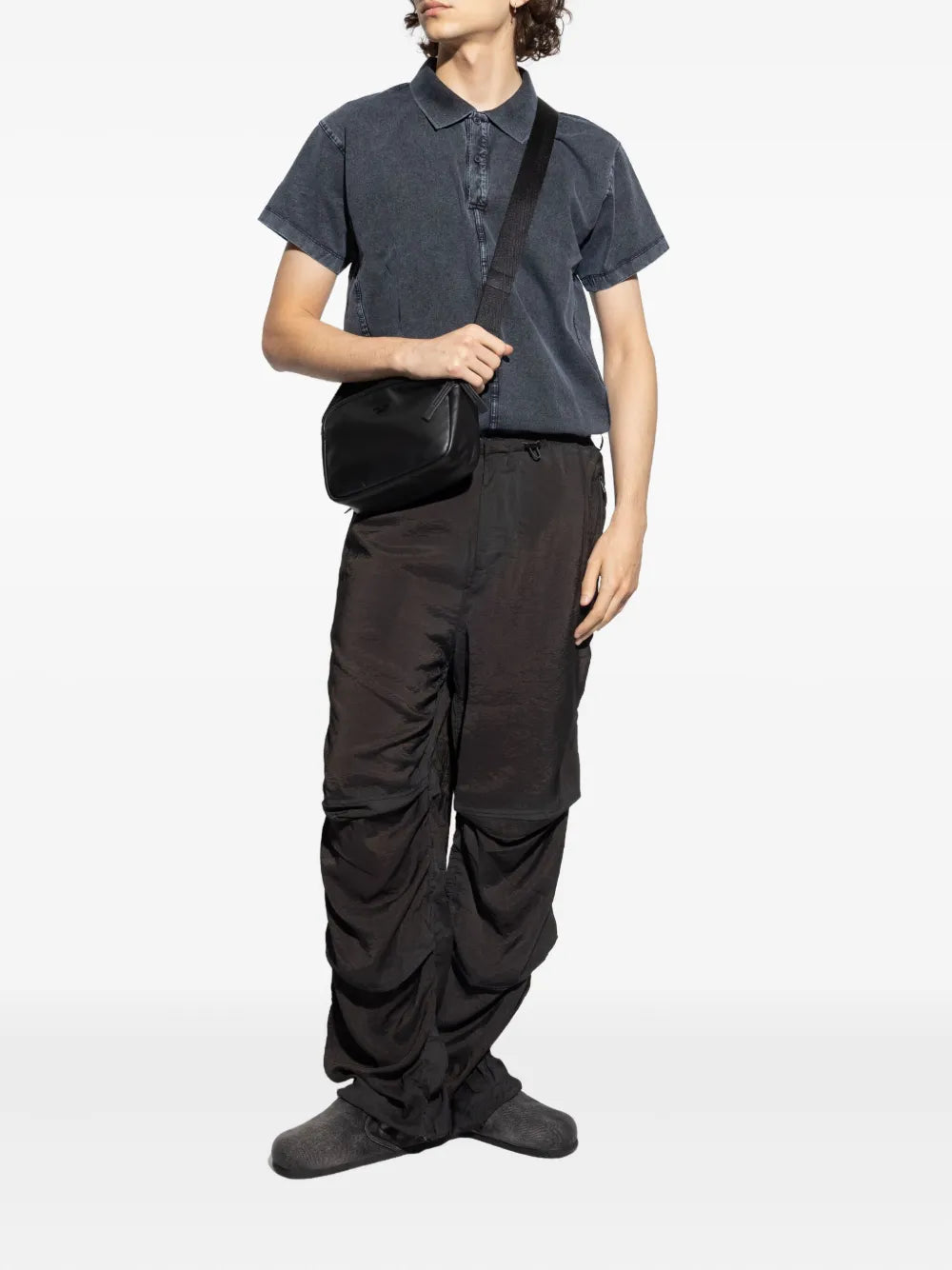 Diesel M T Nomely Polo Shirt Polos Charcoal