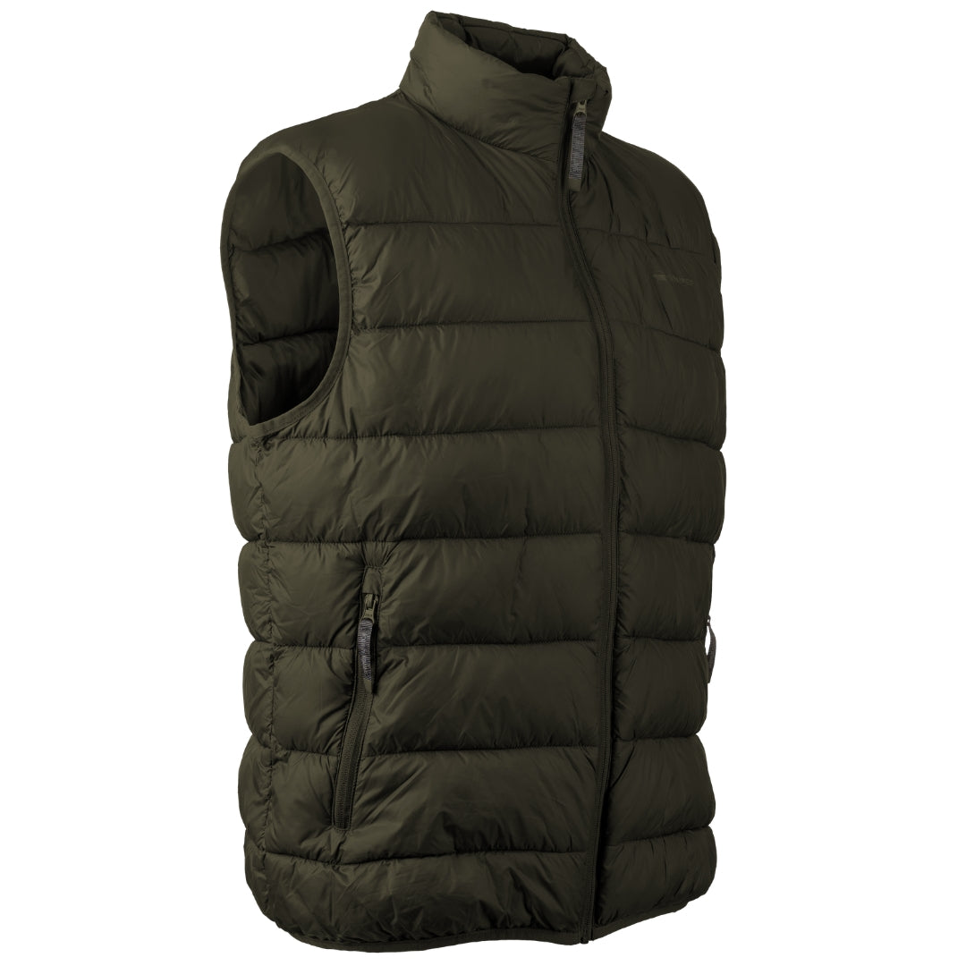 Sniper Mens Okavango Body Warmer Jacket In Olive