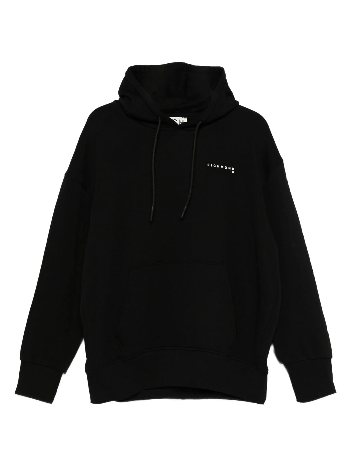 John Richmond Mens Swiffi Hoodie In Black