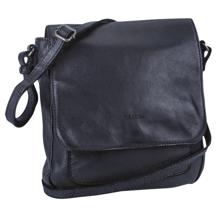 Cellini Diva N/S Flapover Sling Black - One Size