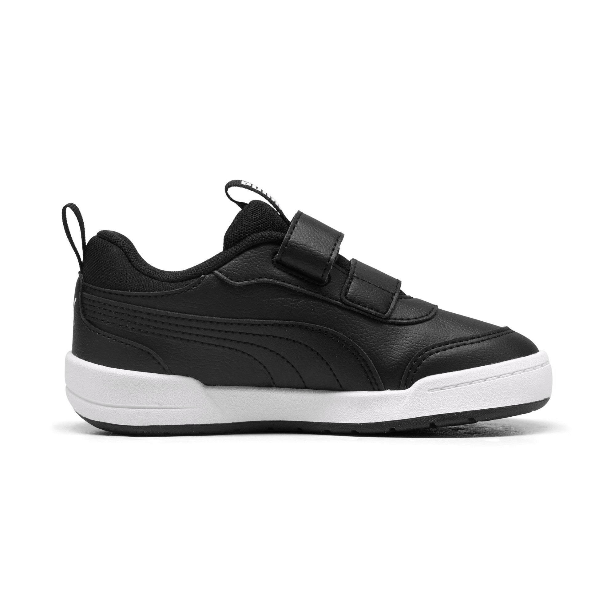 Puma Boys Multiflex 2 Sl V Ps Shoes In Black & White