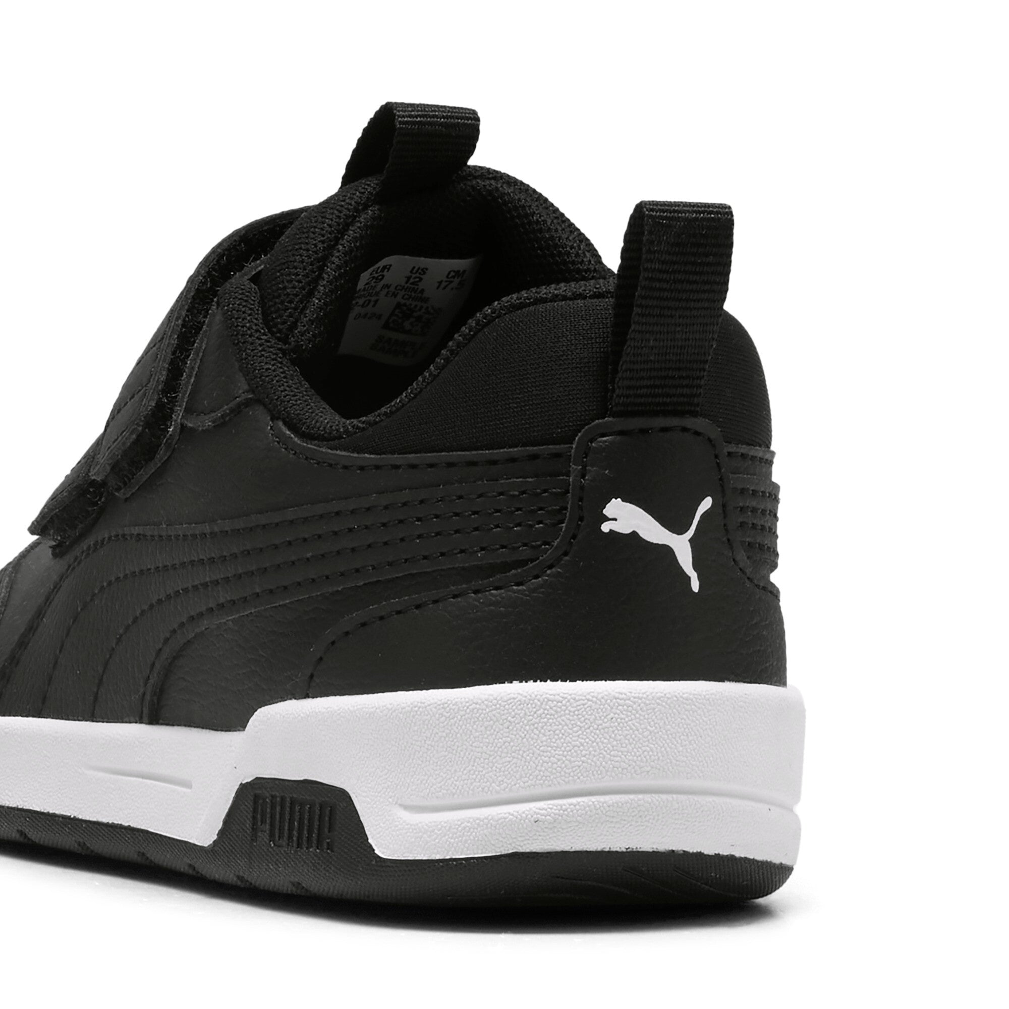 Puma Boys Multiflex 2 Sl V Ps Shoes In Black & White