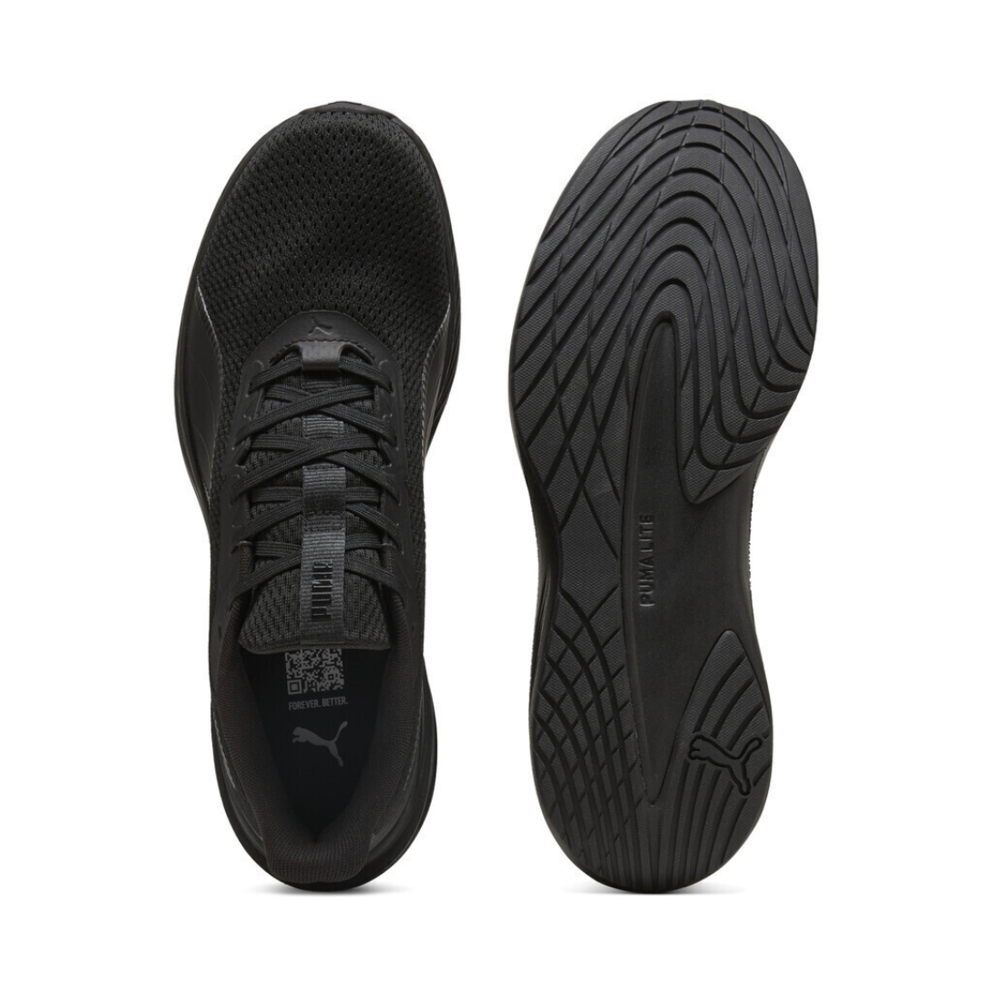 Puma Unisex Dasher Lite Shoes In Black