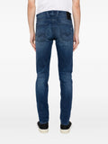 Replay Mens Anbass Jeans In Indigo Blue