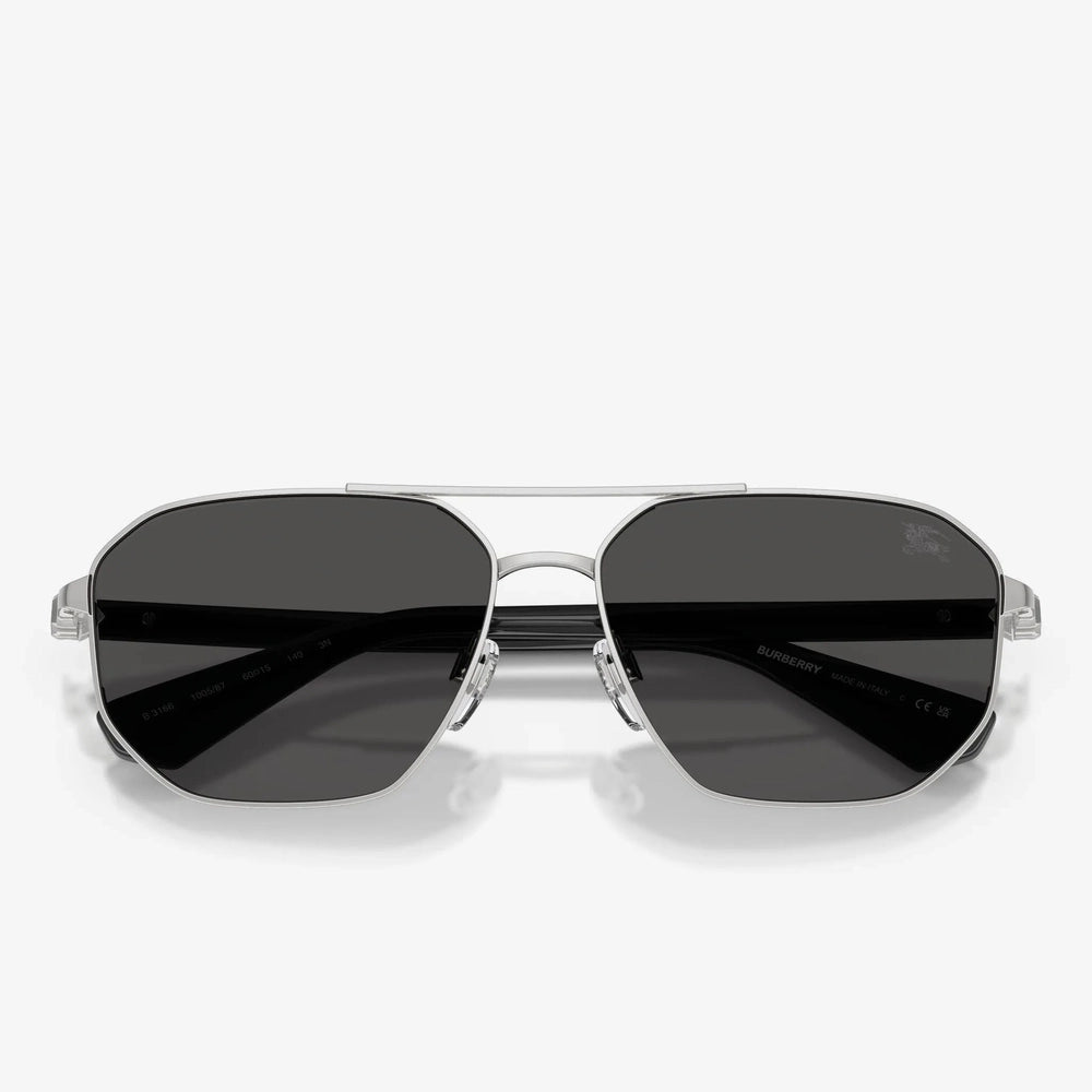 Burberry Mens Sunglasses In Silver