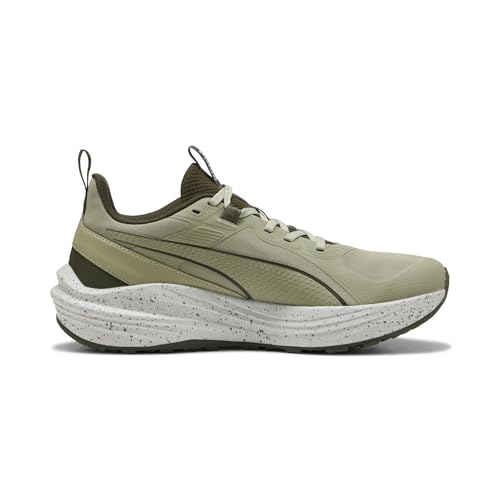 Puma Mens Flare Pro Trail Sneakers In Dark Olive/Lux Army/Dust