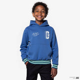 Converse Boys Retro Varsity Hoodie in Blue