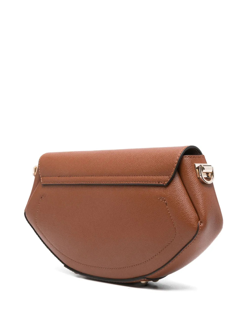Guess Amorrete Flap Crosbody Bag In Cognac
