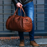 Brando Kudu Duffel Bag In Copper