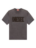 Diesel Mens T-Rawboxt T-Shirt In Charcoal