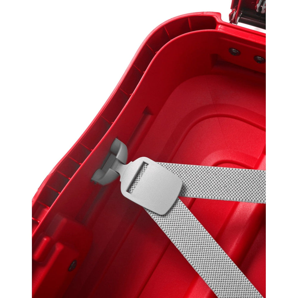 Samsonite Scure Spinner Trolley Bag In Crimson Red