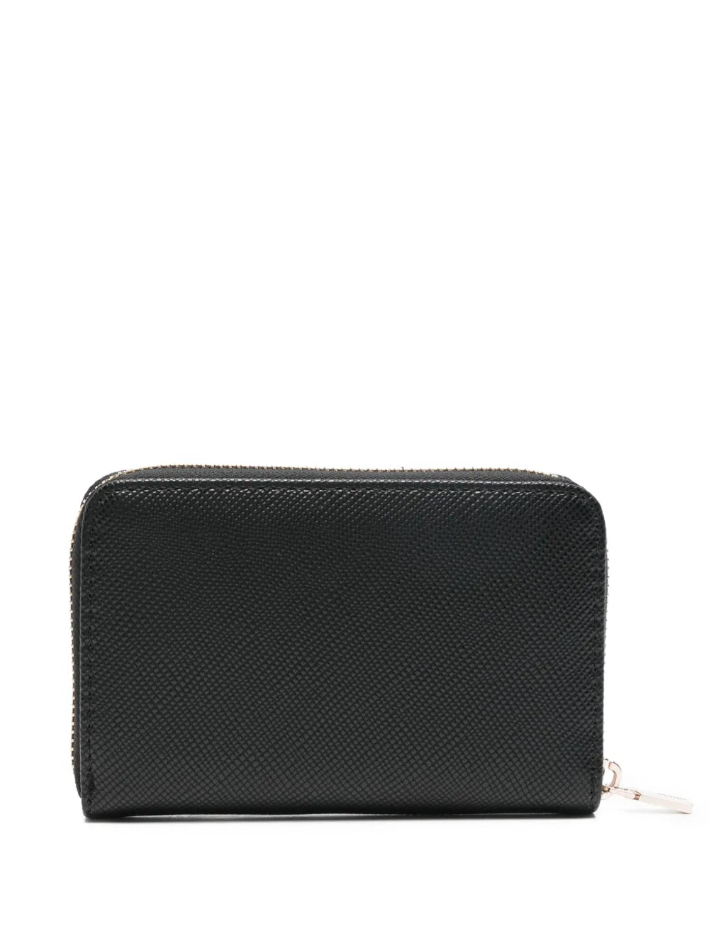 Guess Laurel Medium Zip Around Purse In Black