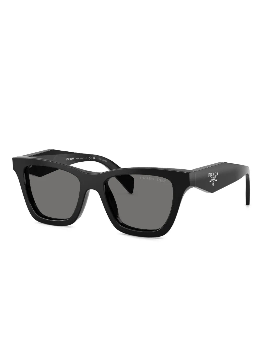 Prada Geometric Sunglasses For Women In Black