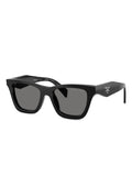 Prada Geometric Sunglasses For Women In Black