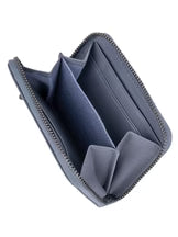 Cellini Diva Tuscany Mini Zip Around Purse Blue