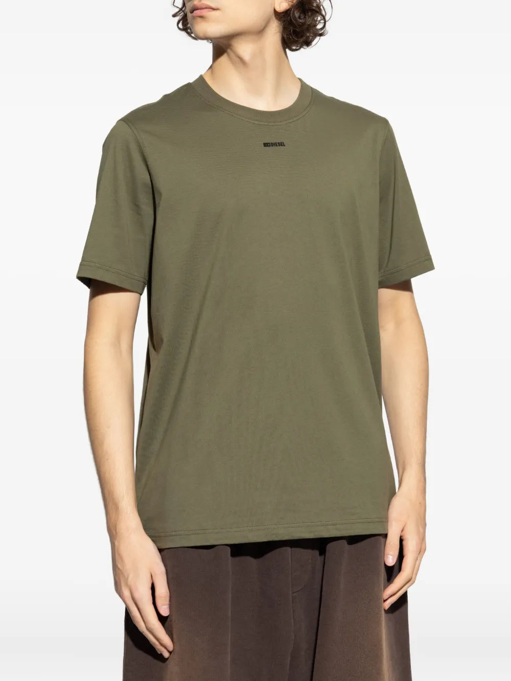 Diesel Mens T-Adjust-V6 T-Shirt In Olive