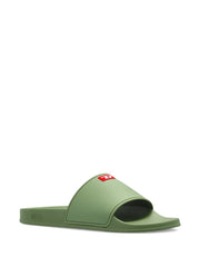 Diesel Mens Sa-Swim Sandals Olive