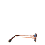 Miu Miu Womens Sunglasses In Rose Gold